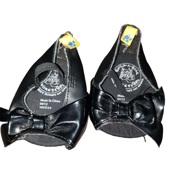 Build-A-Bear 2 pair of Dress Shoes For BAB Plush Stuffed Animals Doll Shoes Toys - Picture 6 of 8